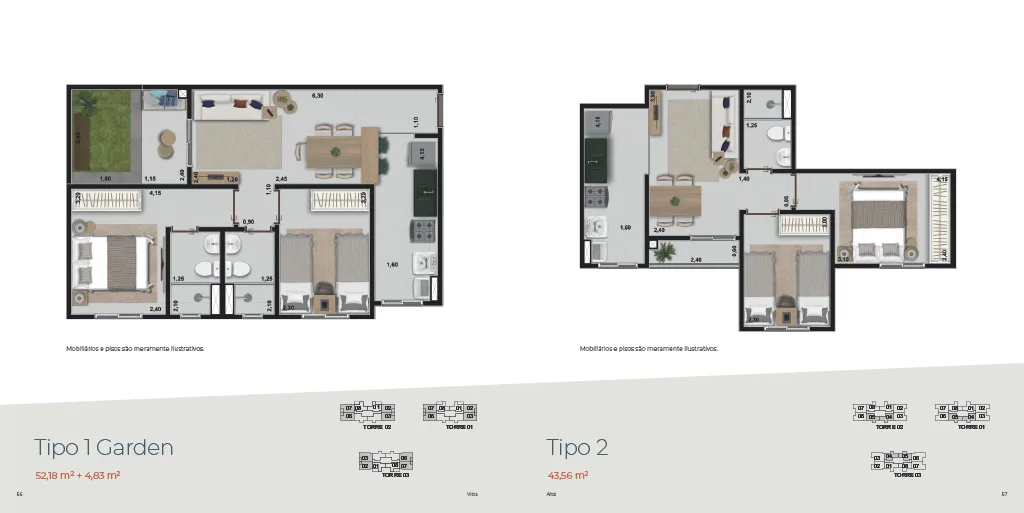 Plantas — ALTIZ RESIDENCIAL