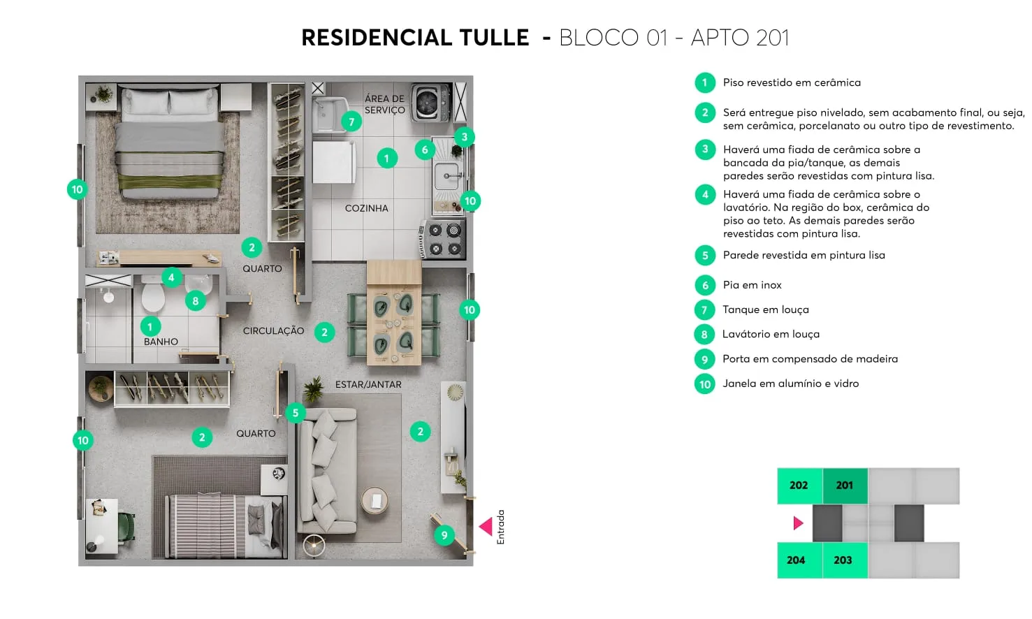 Plantas — RESIDENCIAL TULE