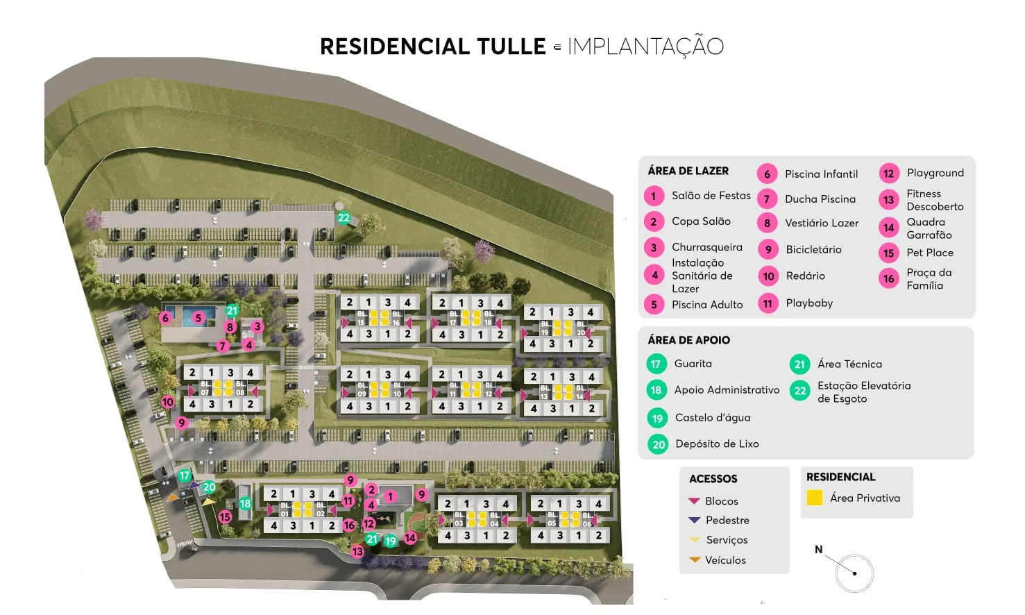 Plantas — RESIDENCIAL TULE